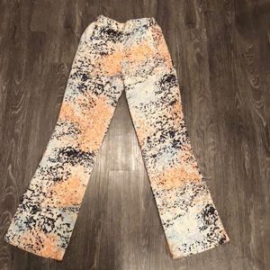 BCBG multi color pants